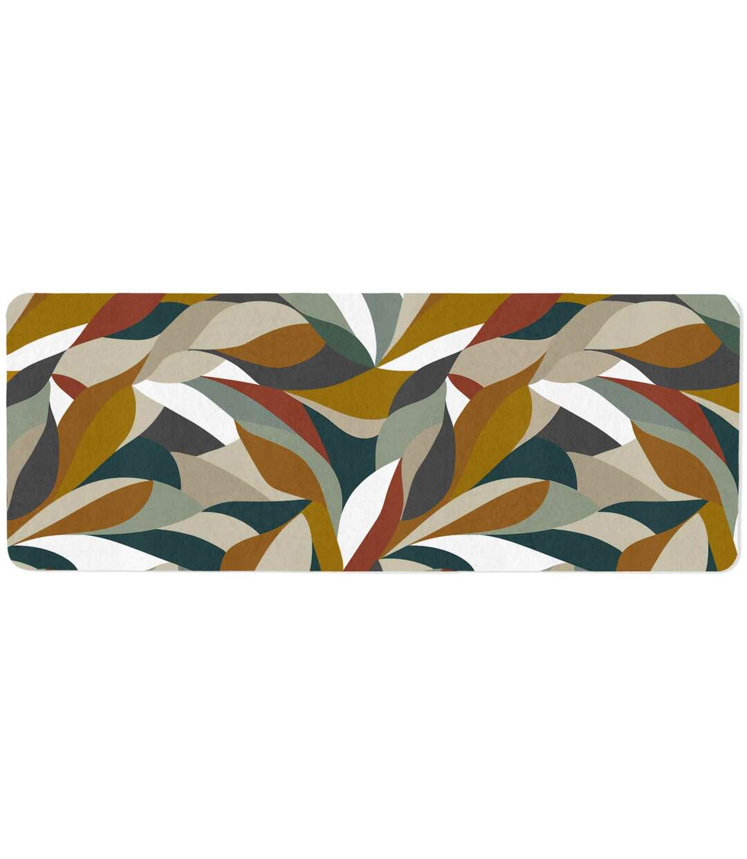 Tapis de Cuisine Mousse Swan 45x120cm Jaune-1