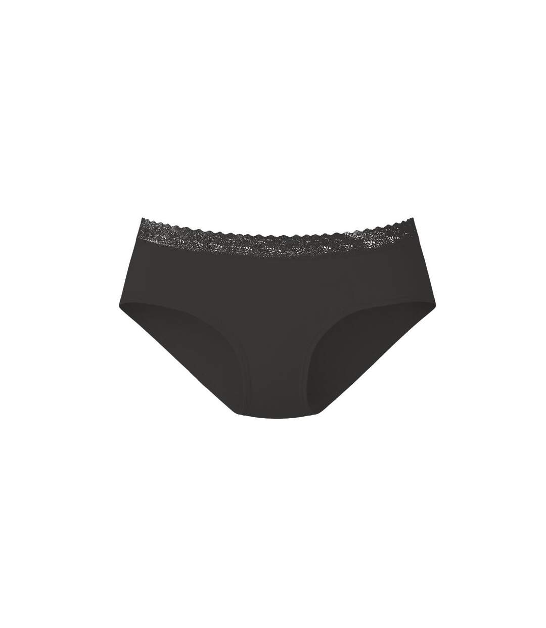 Lot de 3 culottes femme en coton uni et ceinture en dentelle Uni Pierre Cardin-3