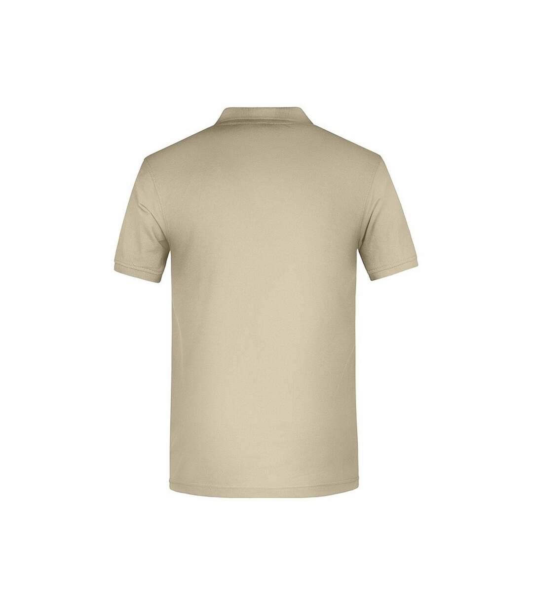 Polo Bio Workwear Homme Beige Gris James And Nicholson-2