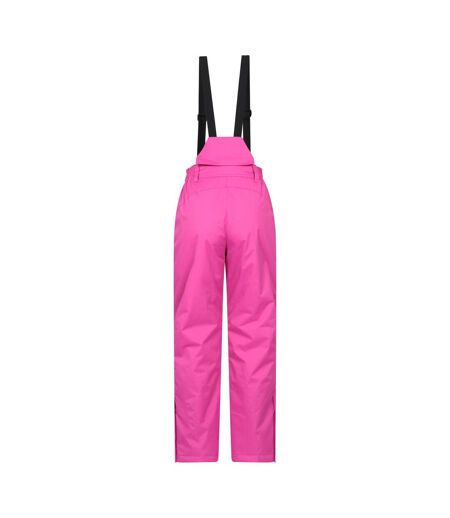 Womens/ladies Moon Ii Ski Trousers Pink Mountain Warehouse