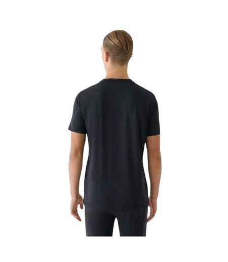 T-shirt Motif/style Logo Homme Noir 4F