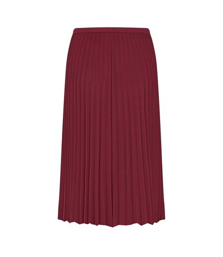 Jupe Mi-longue Femme Rouge Lacoste