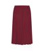 Jupe Mi-longue Femme Rouge Lacoste-3