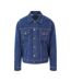 Veste En Jean Noah Homme Bleu Foncé Délavé So Denim-1