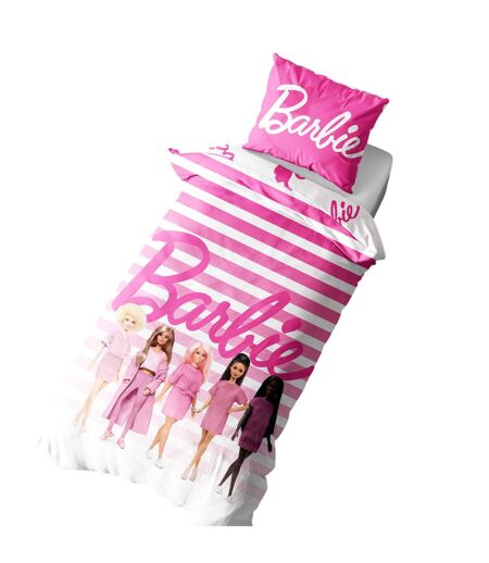 Iconic Reversible Duvet Set Multicoloured Barbie