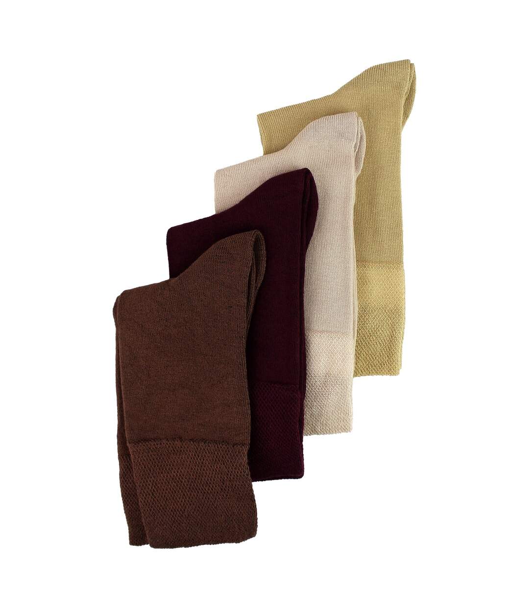 8 Pairs Ladies Bamboo Diabetic Socks | Soft Non Binding Comfort Socks-3