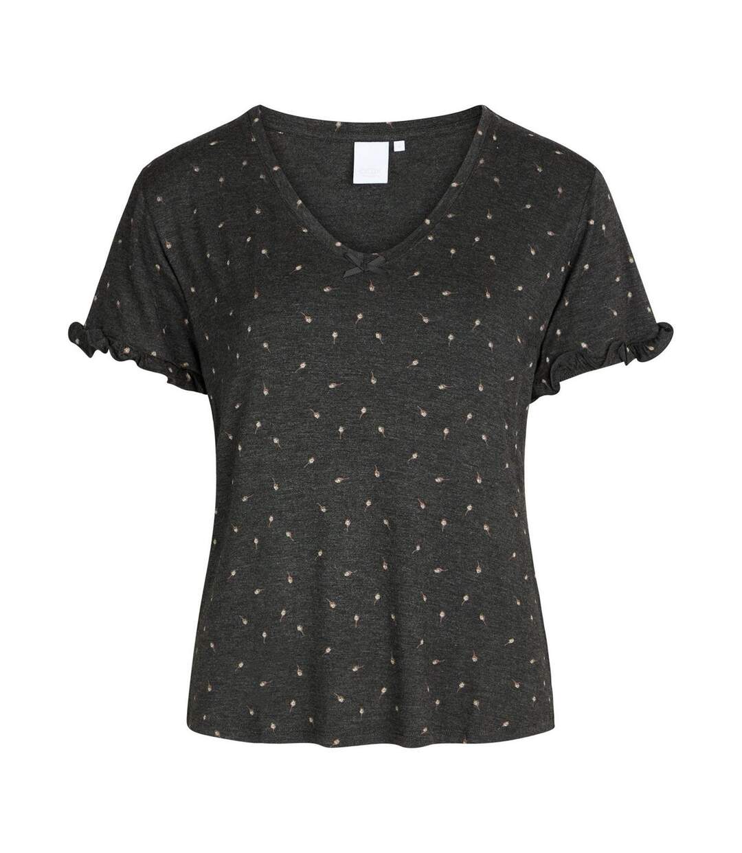 T-shirt Motif/style Fleurs Jordan Femme Gris Foncé CCDK Copenhagen-2