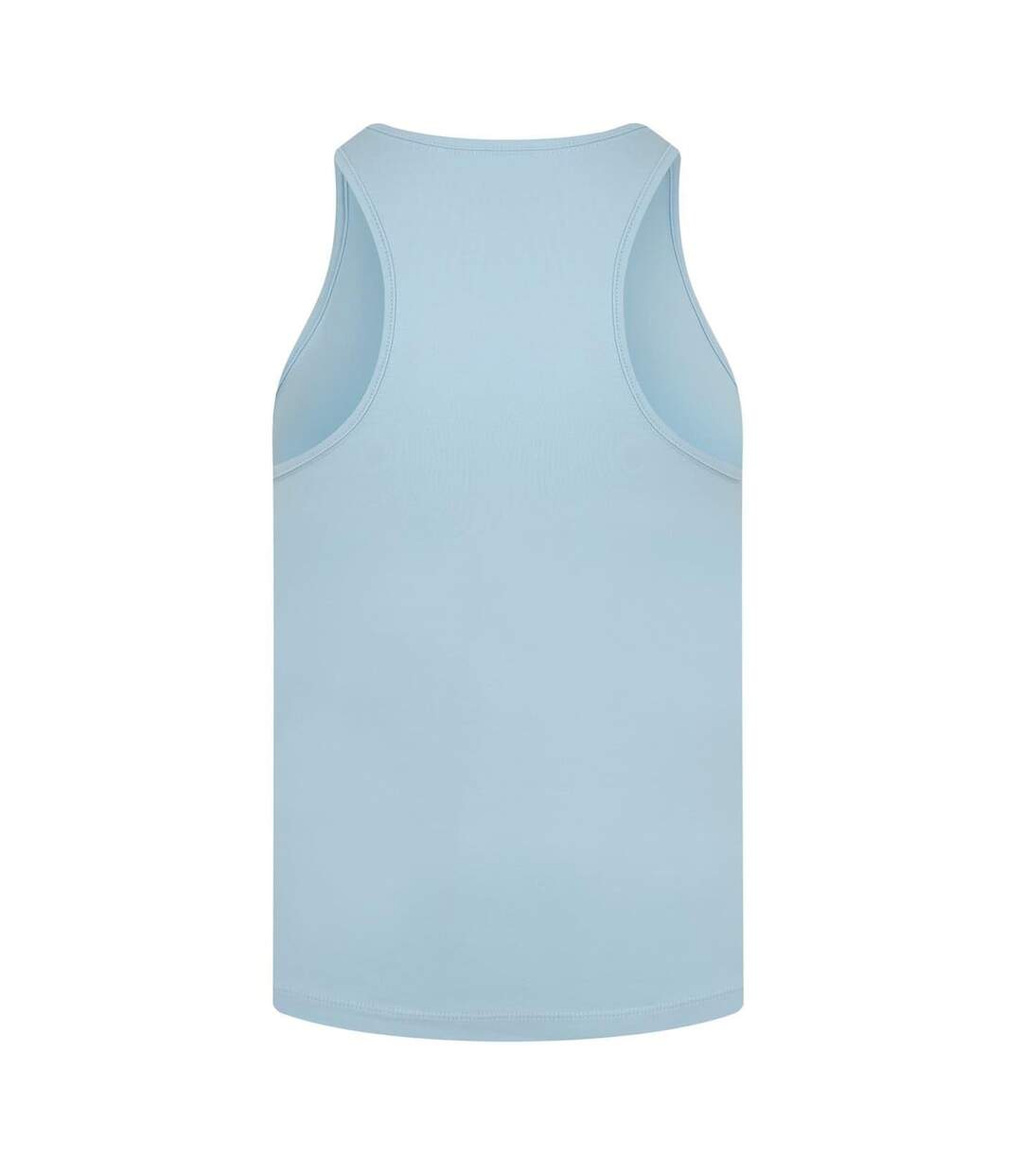 Womens/ladies Crew Neck Sleeveless Tank Top Turquoise Surf Puma-2