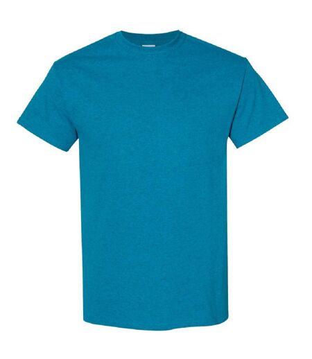 Gildan Mens Heavy Cotton Short Sleeve T-Shirt (Antique Sapphire) - UTBC481