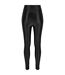 Legging Motif/style Brillant Femme Noir Urban Classics-2