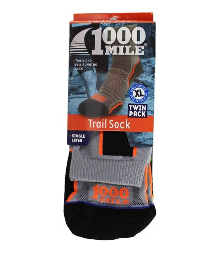 1000 Mile - 2 Pack Mens Trail Merino Wool Socks
