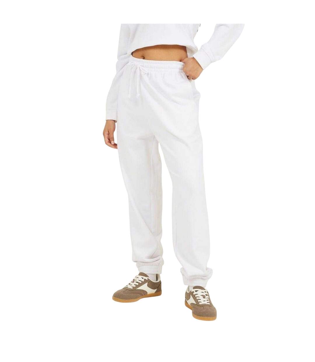 Pantalon De Jogging Femme Blanc Brave Soul-2