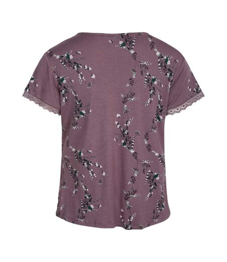 T-shirt Motif/style Floral Jordan Femme Violet CCDK Copenhagen