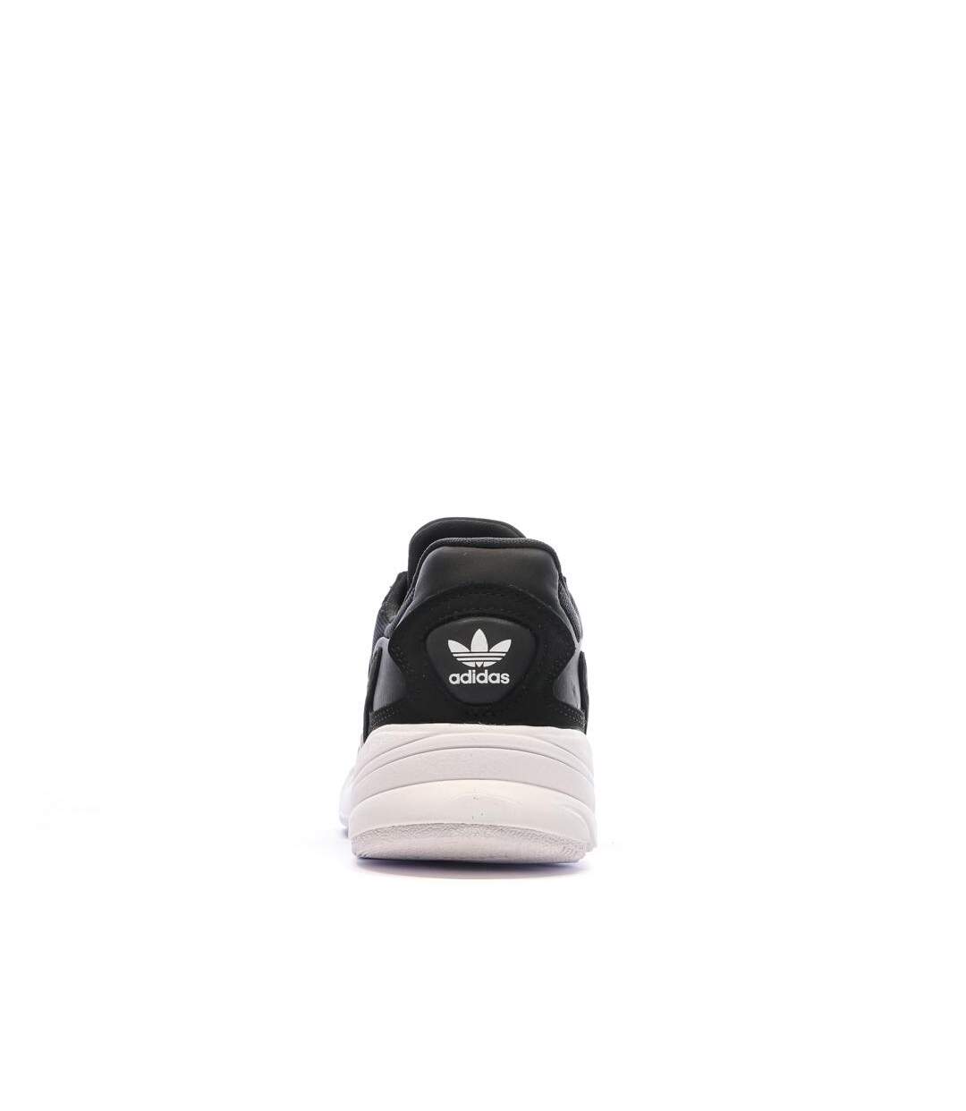 Baskets noires/blanches femme adidas falcon-3