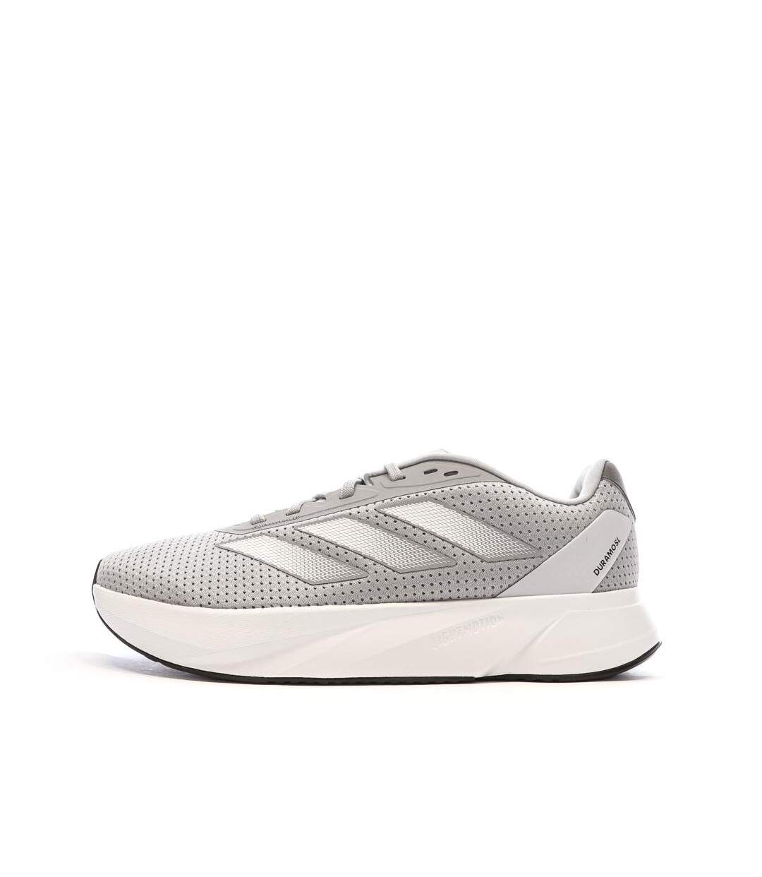 Chaussures de running grises homme adidas duramo-1
