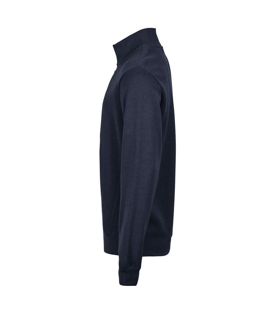 Sweat Motif/style Côtelé Homme Bleu Marine Tee Jays-4