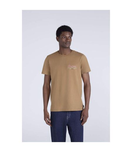 T-shirt Jacob Homme Marron Clair Animal