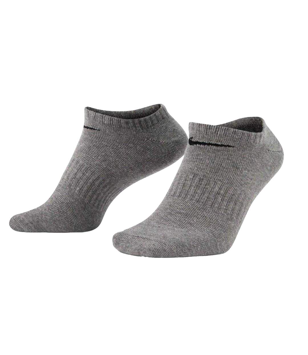 Lot De 3  Socquettes Discrètes Homme Noir Gris Blanc Nike-3