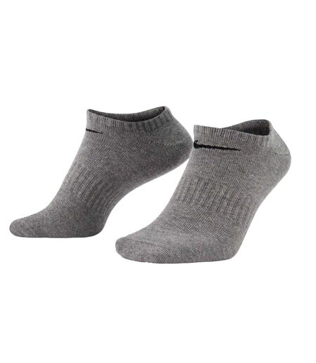 Lot De 3  Socquettes Discrètes Homme Noir Gris Blanc Nike