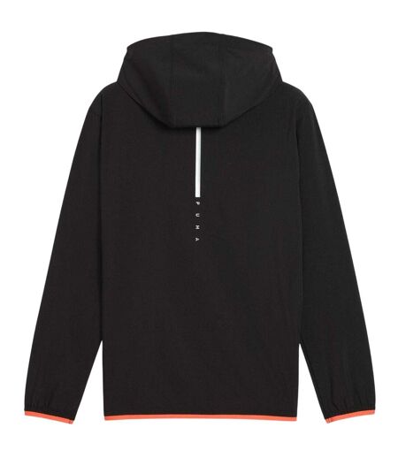 Mens Flex Woven Sport Tracksuit Black Grey Puma