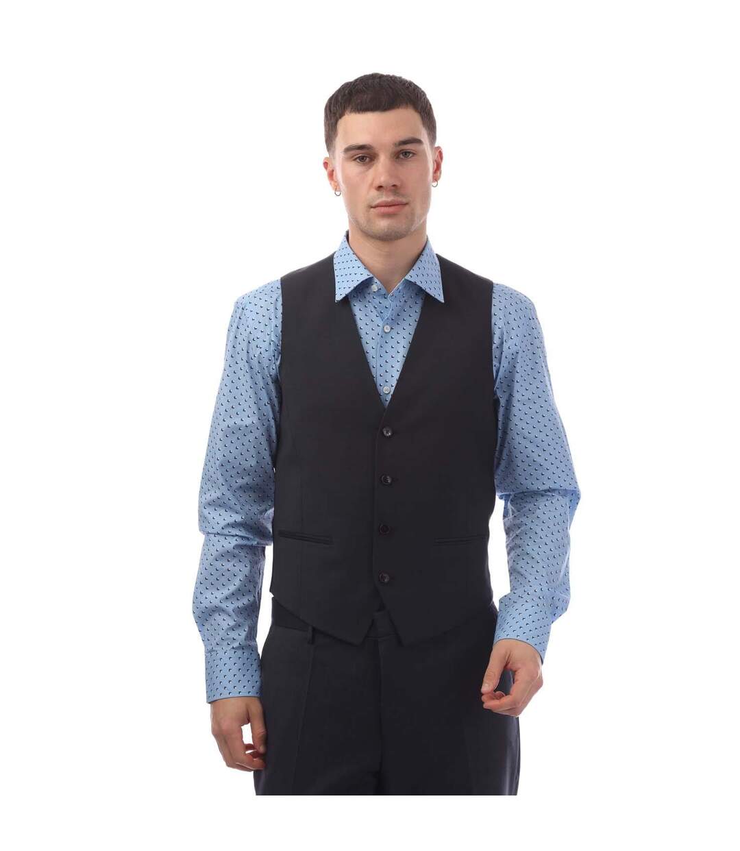 Gilet Vin194 Homme Bleu Marine Hugo Boss-2