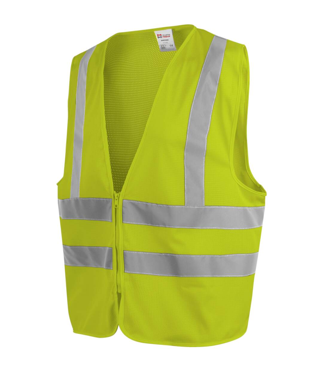 Gilet haute-visibilité jaune en tissu mesh Würth MODYF-1