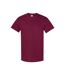 T-shirt Manches Courtes Homme Pourpre Gildan-1