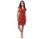 Robe courte femme chic TANIA motif baroque élégant Coton Du Monde-1