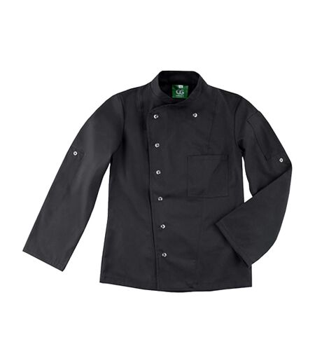 Veste de cuisinier turin greenature femme noir CG Workwear