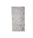 Vase Bouteille Abstrait Nairobi 49cm Blanc-4