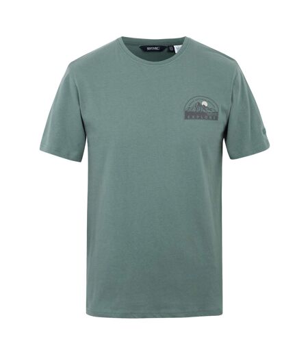 T-shirt Cline Homme Vert Sombre Regatta