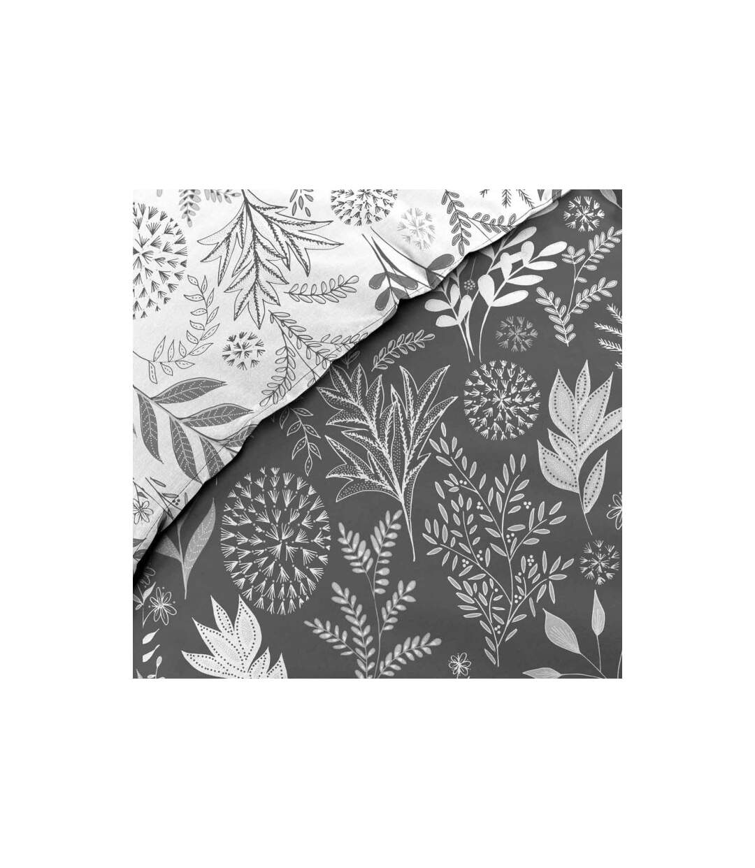Parure de Lit 3 Pièces Suzanne 260x240cm Anthracite-3