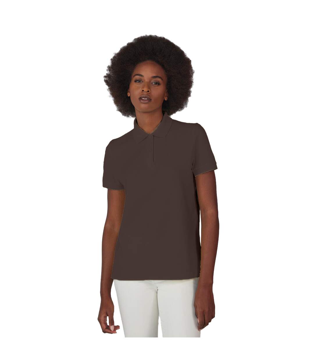 Polo My Polo Femme Café Torréfié B&C-1