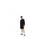 Mens Open Toe Flat Slides Black Hugo-1