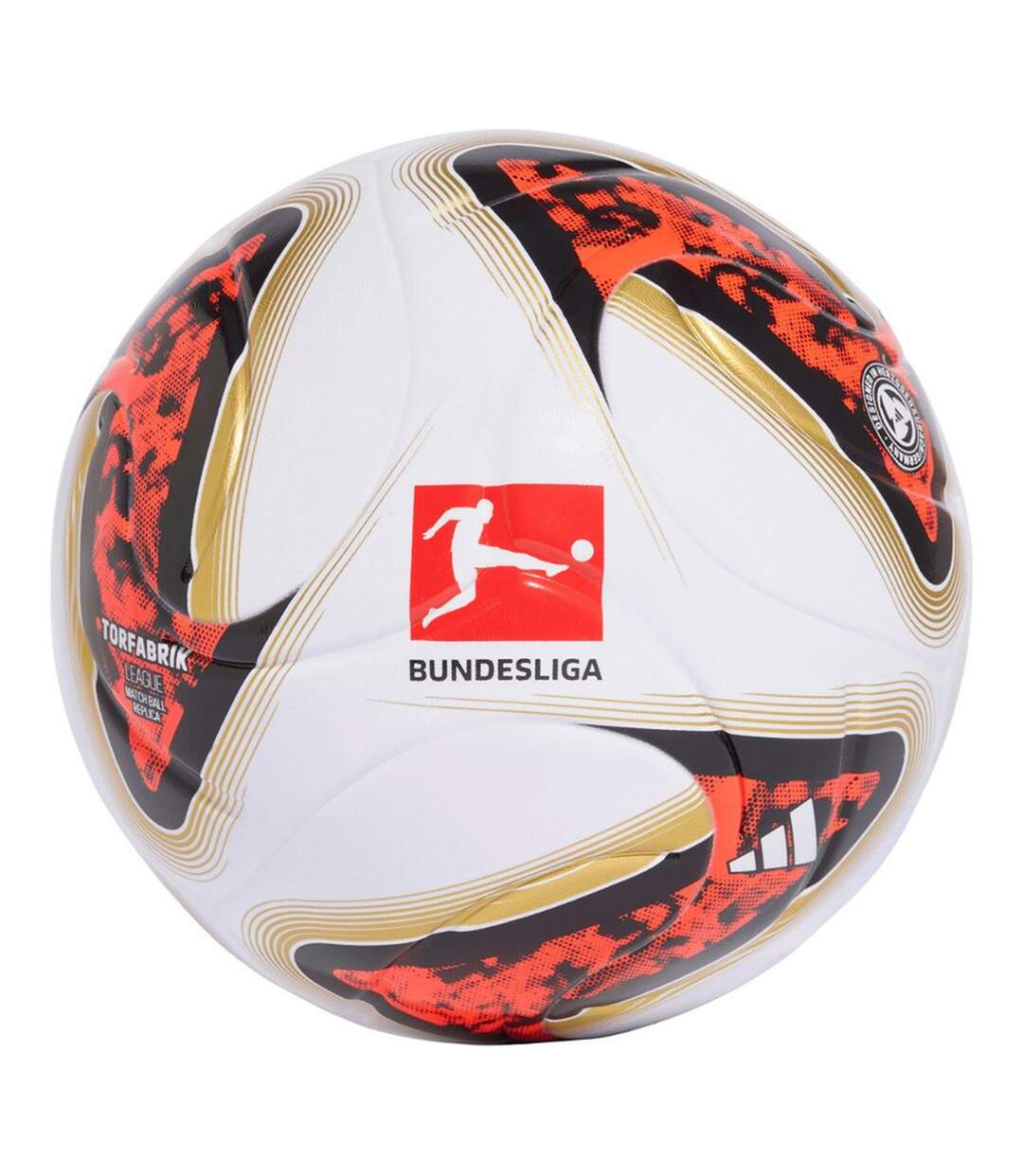 Ballon De Foot Pour Match Bundesliga League Taille 4 Blanc Adidas-2
