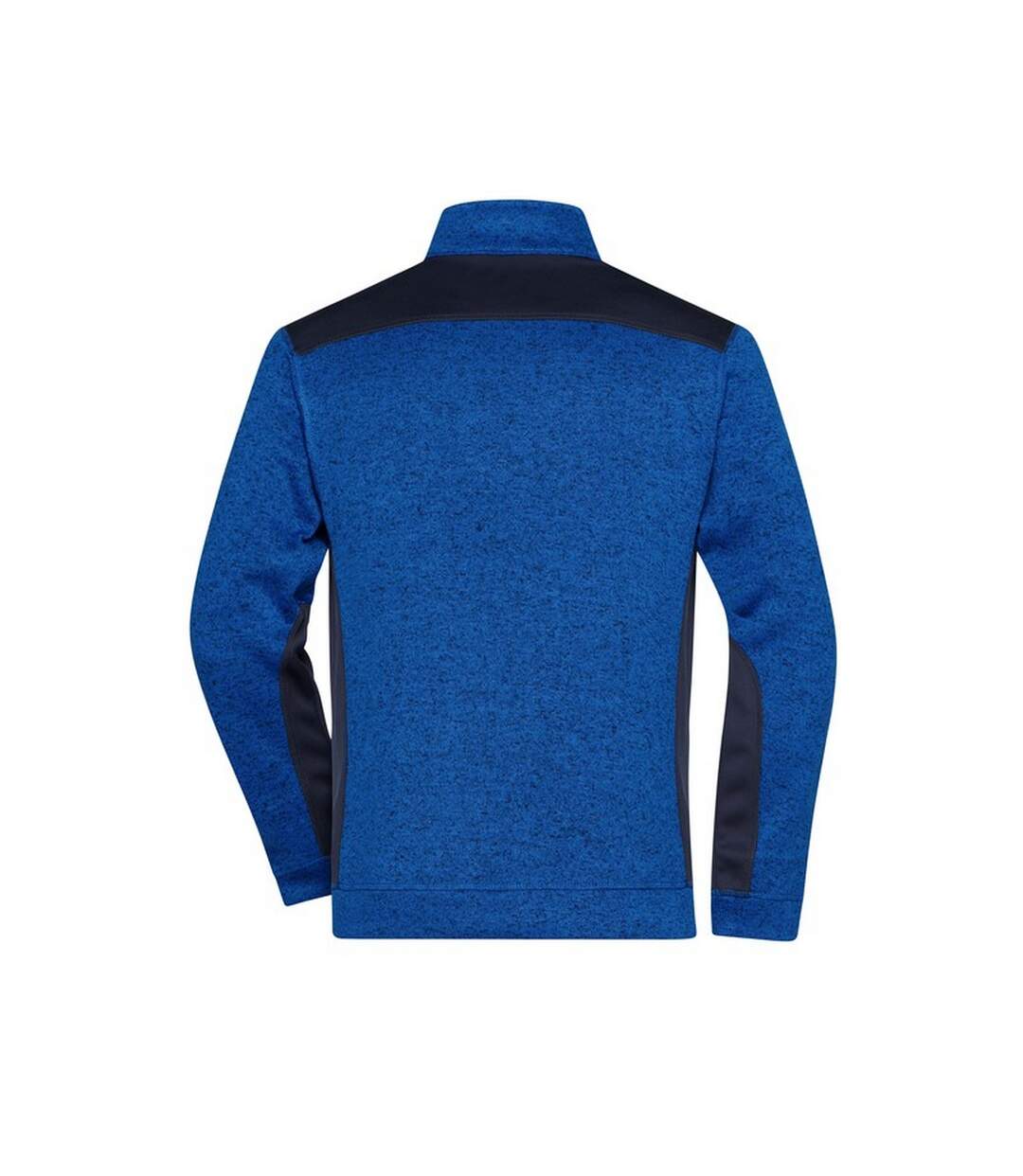 Veste Polaire Strong Homme Bleu Roi Chiné Bleu Marine James And Nicholson-2