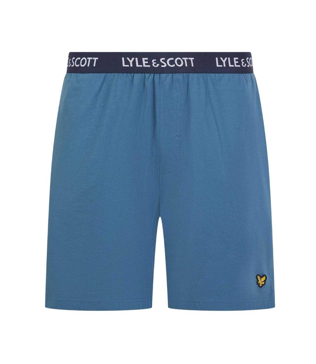 Ensemble De Pyjama Court Homme Bleu Violacé Bleu Lyle & Scott-3