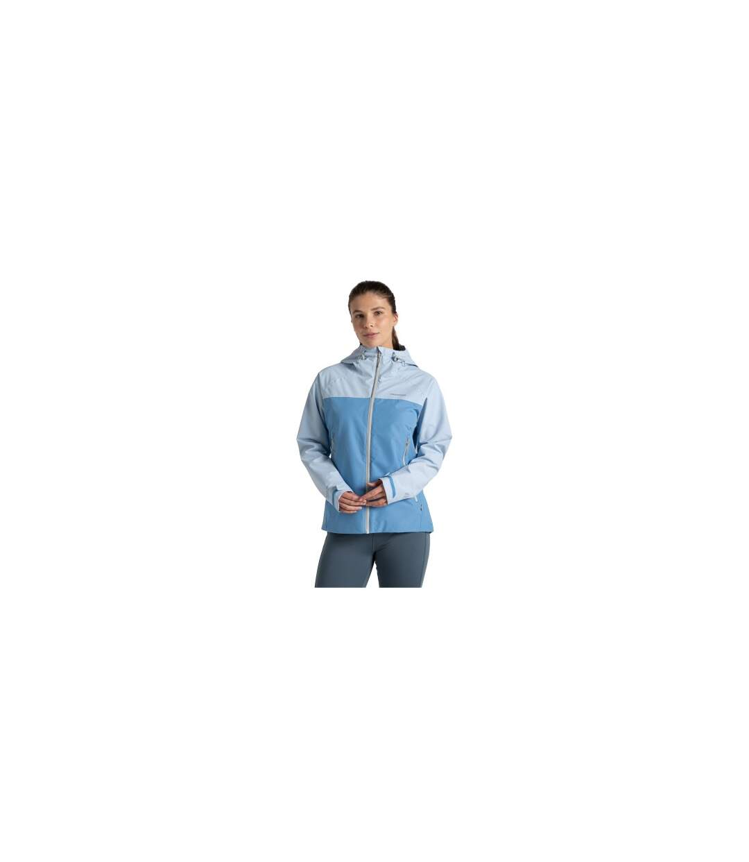 Veste Imperméable Vanth Femme Bleu Pâle Bleu Mer Craghoppers-1