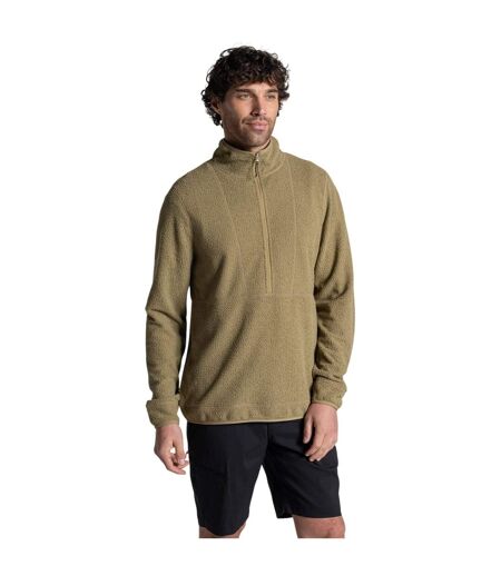 Mens Compresslite Half Zip Fleece Top Cardamom Craghoppers