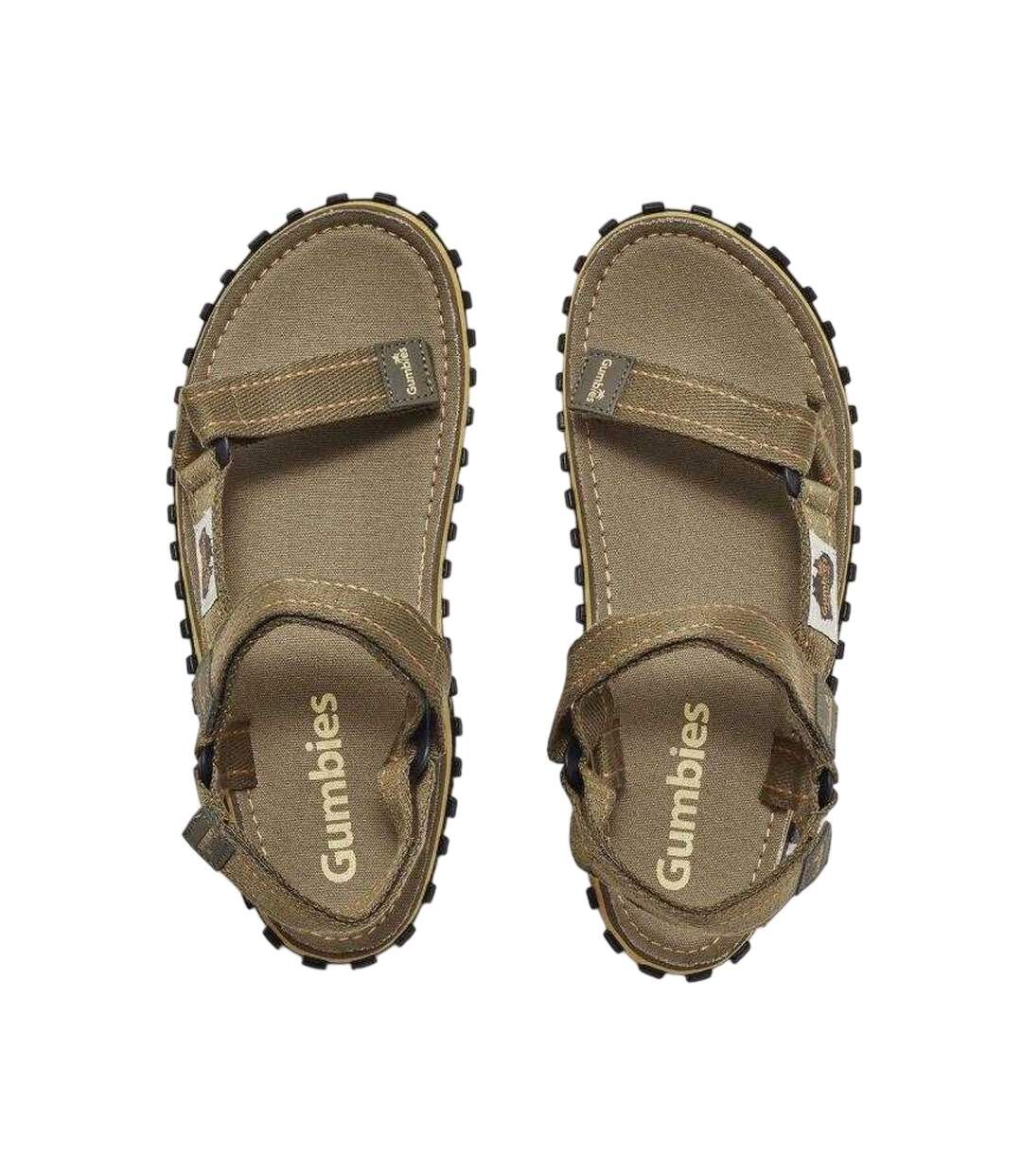 Sandales Tracker Homme Vert Kaki Gumbies-3