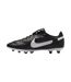 Mens Premier 3 Leather Firm Ground Football Boots Black Nike-3