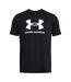 T-shirt Motif/style Logo Homme Noir Under Armour-1