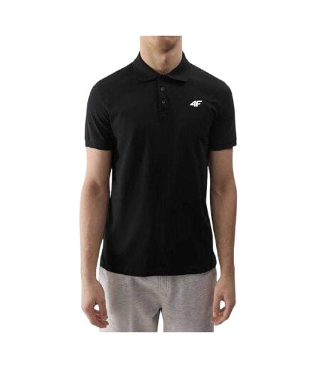 Mens Polo Shirt Black 4F