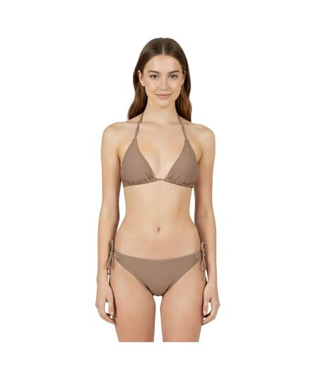 Bas De Maillot De Bain Motif/style Ruché Femme Marron Jack Wills