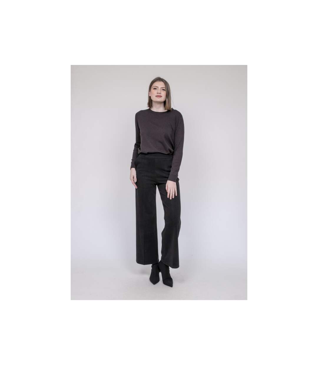 Pantalon effet laine EDVIGE - Dona X Lisa-4