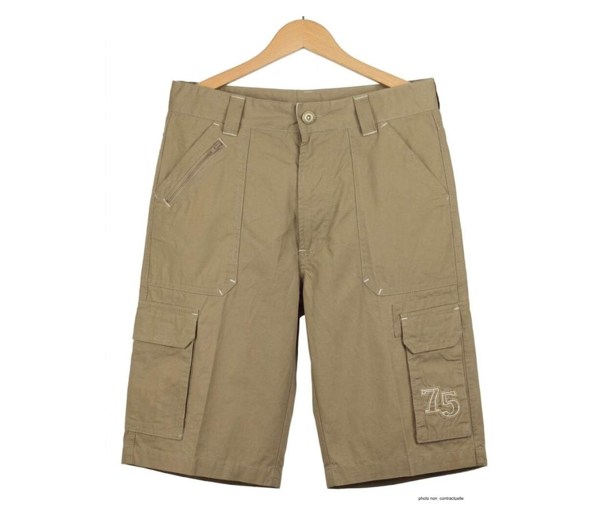 WINCHESTER WE1277B Bermuda en coton léger pour un look d'été fonctionnel et décontracté-2