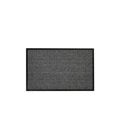 Tapis d'Entrée Anti-Poussière Julius 50x80cm Noir & Gris