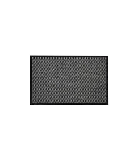 Tapis d'Entrée Anti-Poussière Julius 50x80cm Noir & Gris