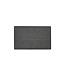 Tapis d'Entrée Anti-Poussière Julius 50x80cm Noir & Gris-1