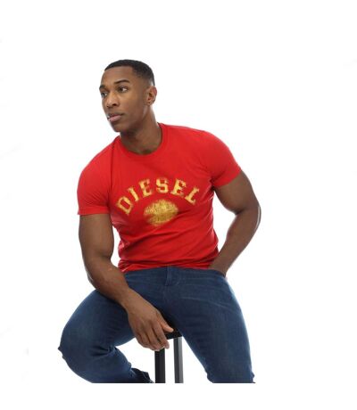 T-shirt T-diegor 9-f Homme Rouge Diesel